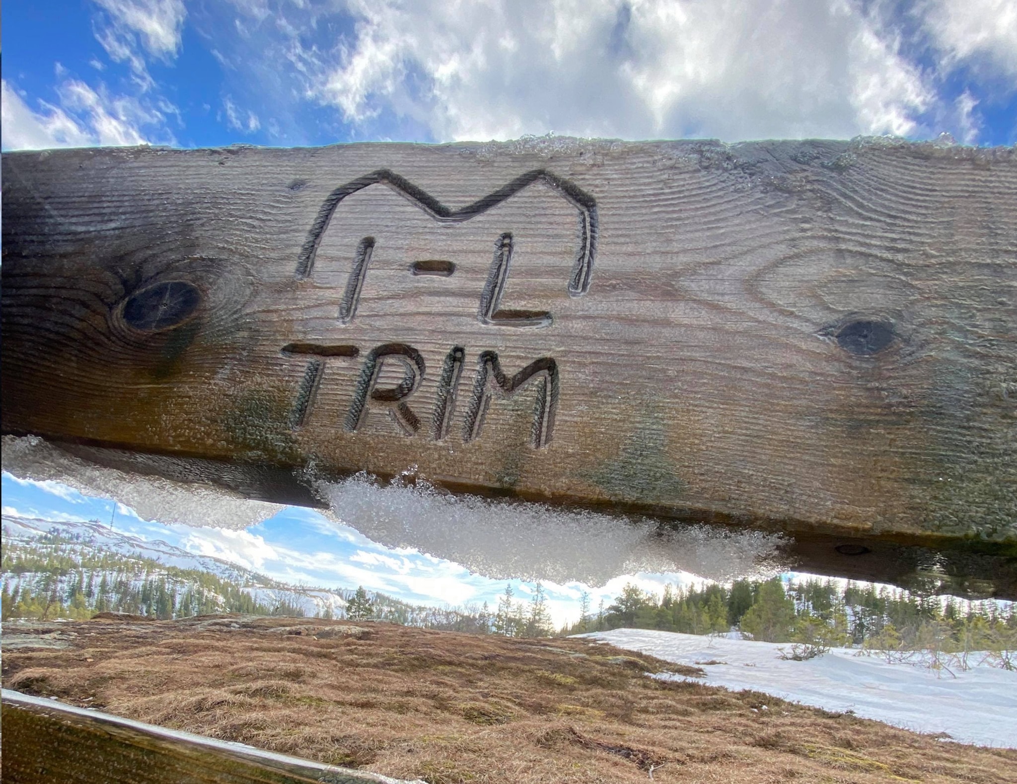 Turtrimkart og oversikt over turposter